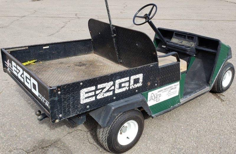 lot 11A image: E-Z Go GXT-804 Utility Cart
