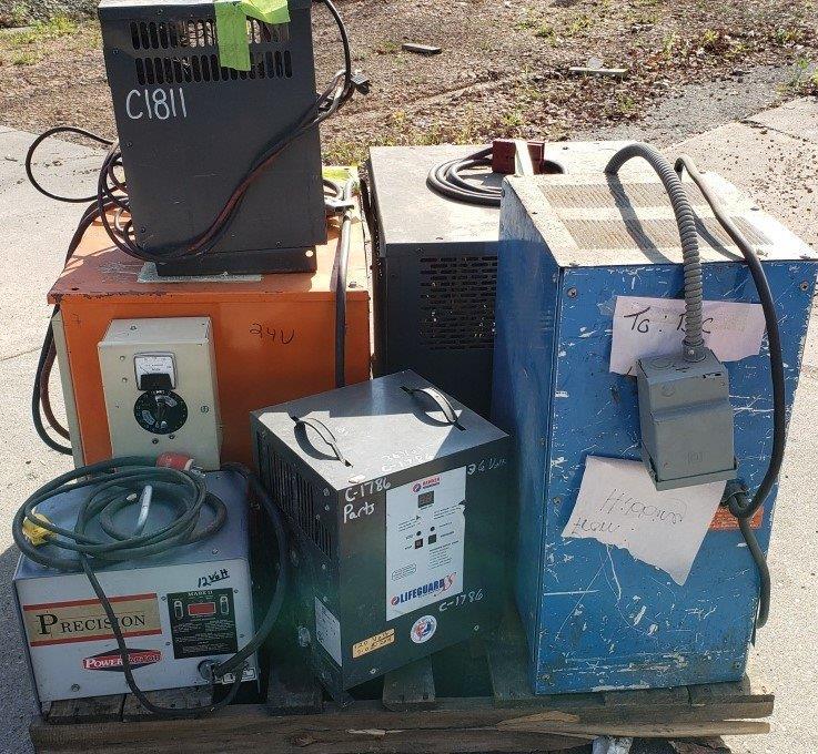 lot 43 image: Misc. Lot of Chargers