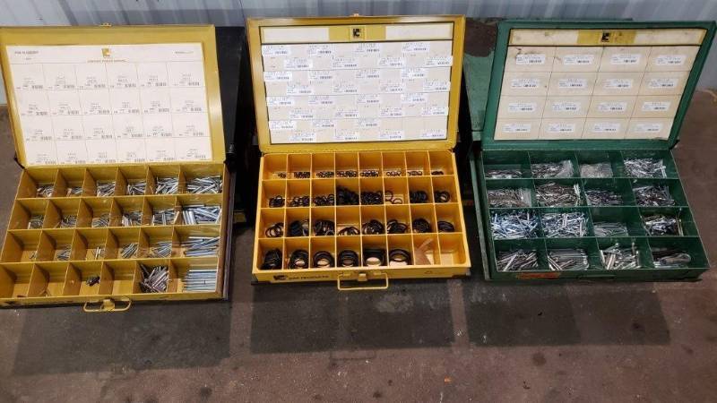 lot 45 image: Three Tool Boxes with Contents