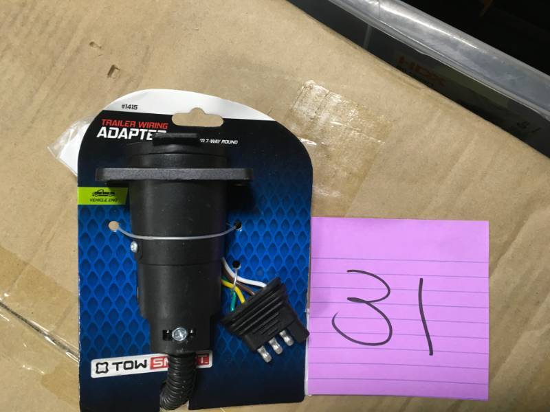 TowSmart 4-Way Flat to 7-Way Round Blade not used