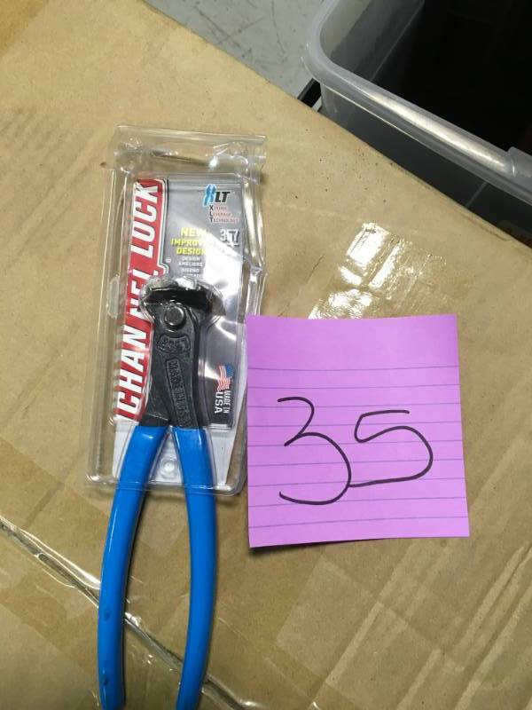 Channellock 7-12 in. Cross Cutting Pliers with End Cutter in very good conditition