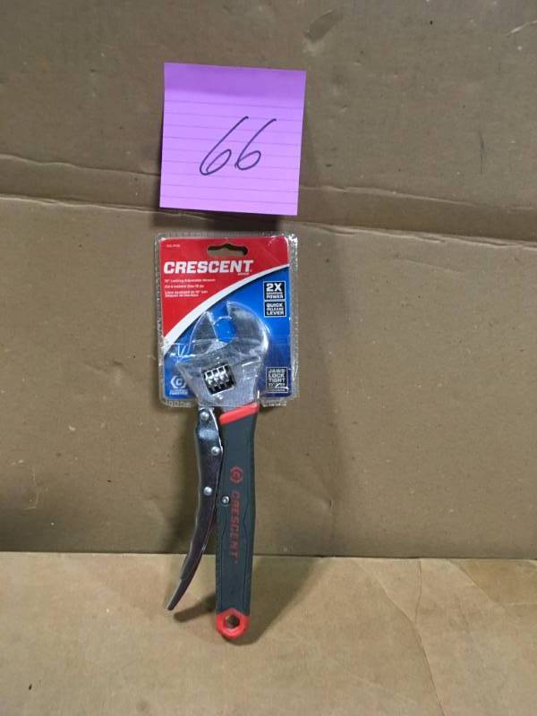 Crescent 10 in. Locking Adjustable Wrench not used