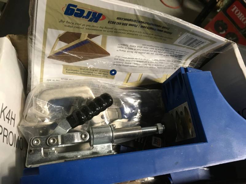 lot 87 image: Kreg K4 Pocket-Hole System open box  in very good condition