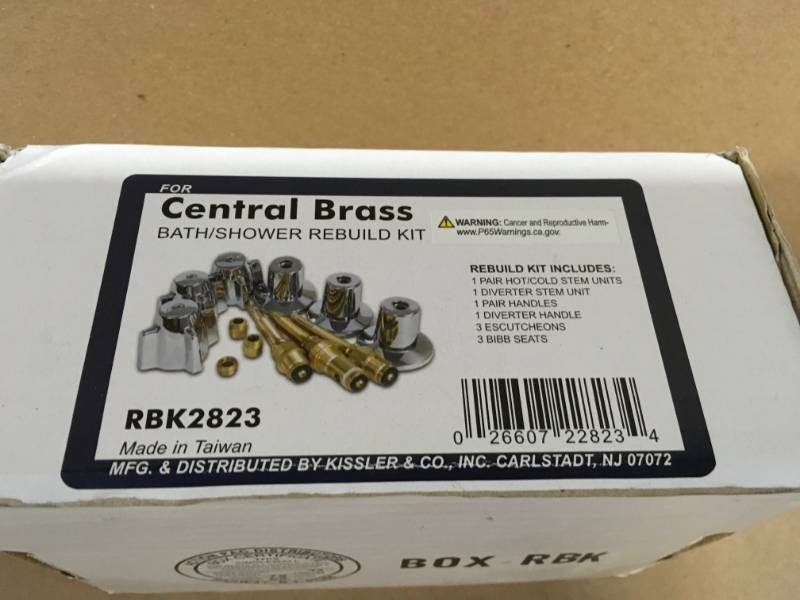 Central Brass Old Style Rebuild Kit in very good condition