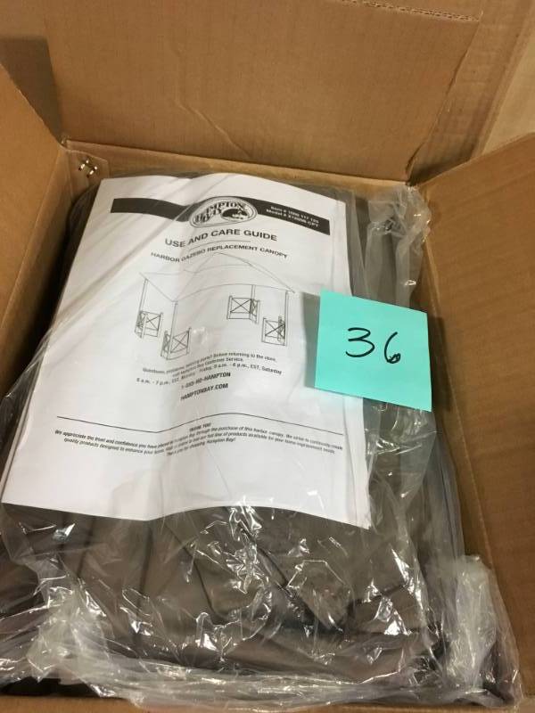 Hampton Bay Replacement Canopy for 12 ft. x 12 ft. Harbor Gazebo in very good condition