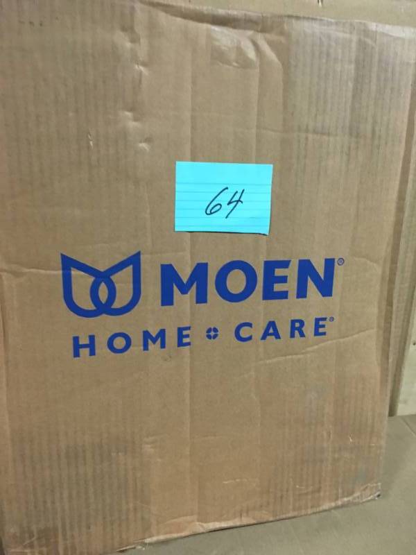 Moen CSIDN7110 Solid Teak Wood Home Care Wall Mounted Wood Shower Seat not used