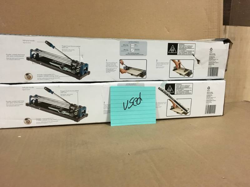 ANVIL 14 in. Ceramic and Porcelain Tile Cutter USED good condition