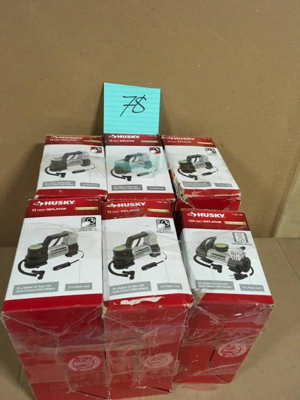 Husky 12-Volt Inflator in very good condition