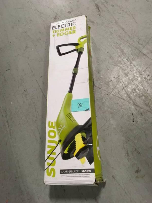 Sun Joe 4.5 Amp Corded Electric Stringless 2-in-1 TrimmerEdger USED good condition