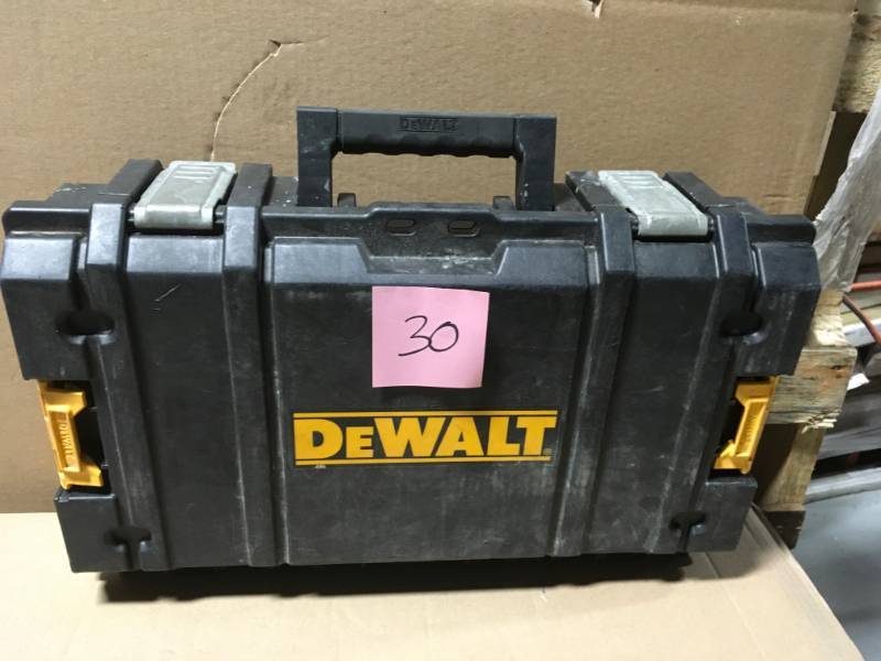 lot 30 image: DEWALT DWST08130 22 ToughSystem Case (DS130) in good condition