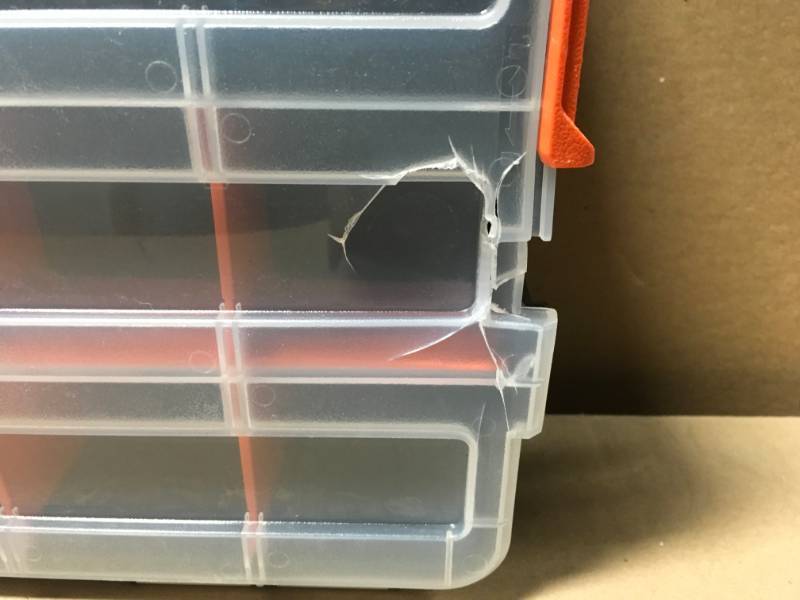 lot 44 image: STORAGE BOX BROKEN DAMAGE
