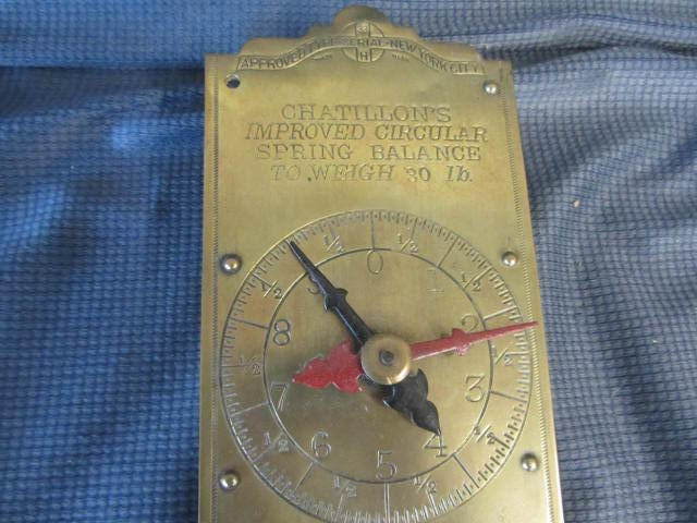 Brass Milk Scale