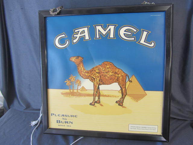 Camel Lighted Sign