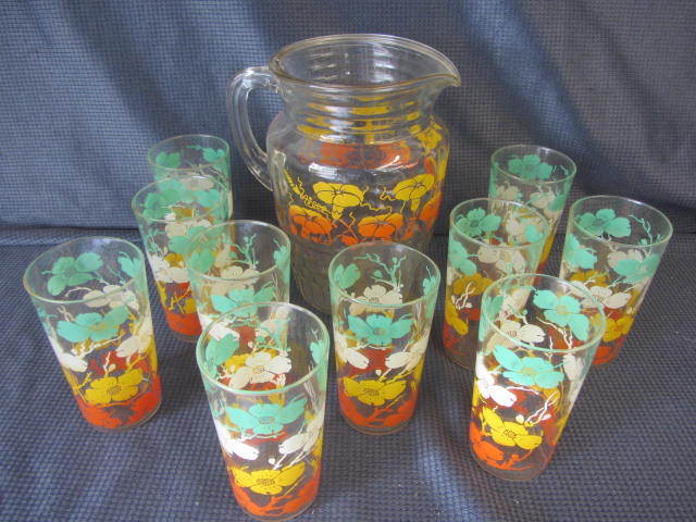 Pitcher & Glasses