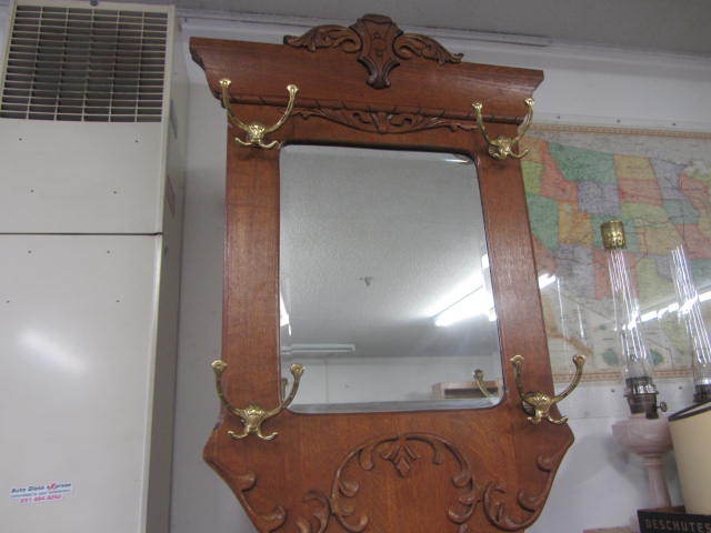 Antique Hall Tree