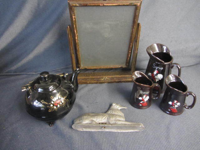 Swing Frame, Metal Dog Finial