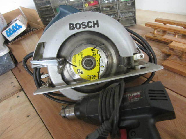 Bosch Saw, Craftsman Drill