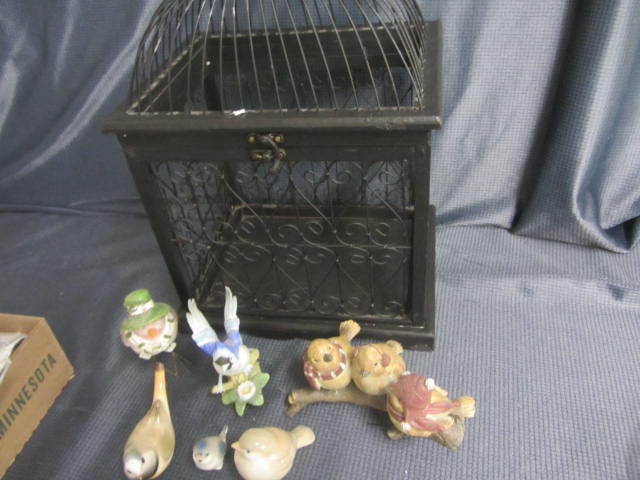 Birds & Cage