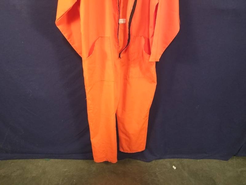 lot 31 image: Blaze Orange Coveralls