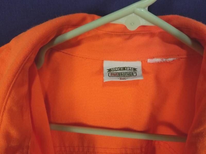 lot 33 image: Blaze Orange Shirt