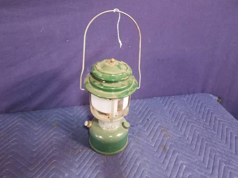 lot 54 image: Coleman Metal Lantern