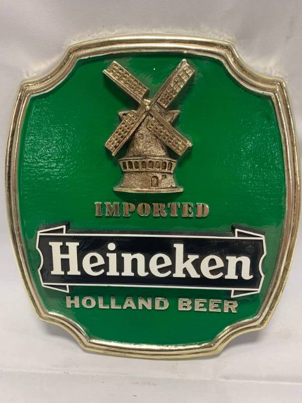 lot 66 image: Heineken Sign 9 12 Tall