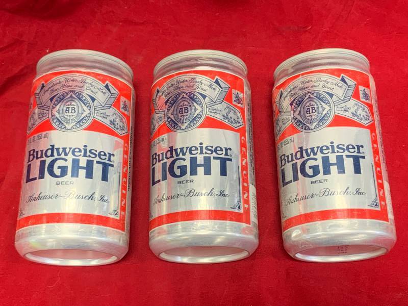 1981 (pre bud lite) Budweiser Light Can Lot of 3 | Vintage Beer ...