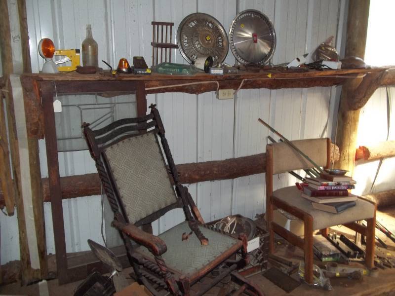 lot 3 image: Entire Section of Storage Shed