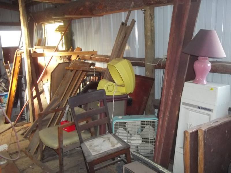 lot 5 image: Entire Section of Storage Shed