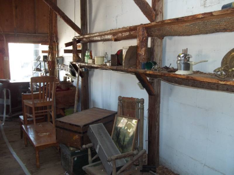 lot 10 image: Entire Section of Storage Shed