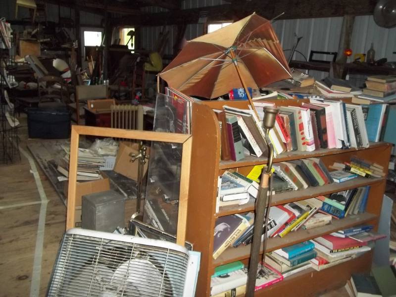 lot 12 image: Entire Section of Storage Shed