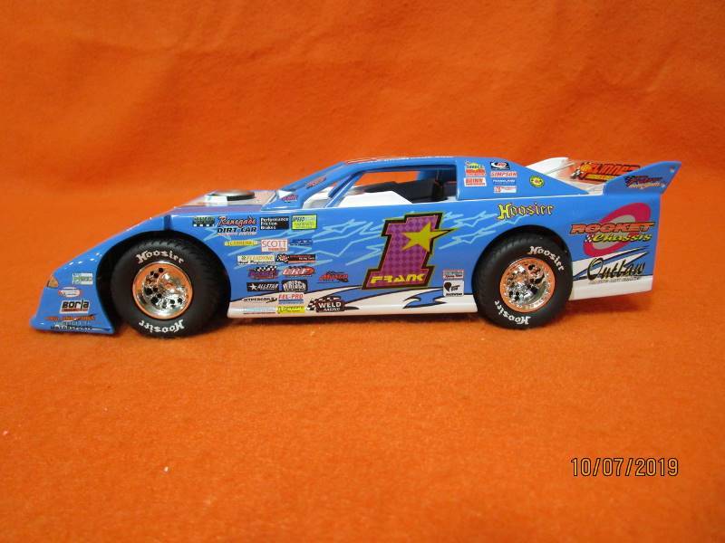 lot 10 image: Chub Frank Cory Rubber #1 124th ADC Diecast