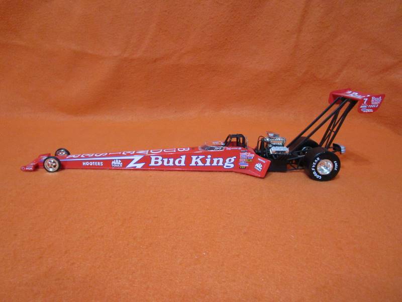 lot 23 image: Kenny Bernstein Budweiser Dragster 124th Action Diecast