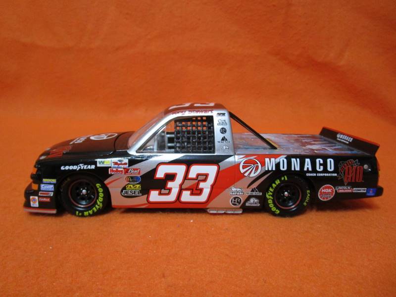 lot 34 image: Tony Stewart Monaco-Diamond Rio #33 1st Nascar Truck Win 124th Action Diecast