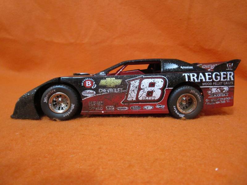 lot 43 image: Shannon Babb (Raced Version) Traeger Grills #18 124th ADC Diecast