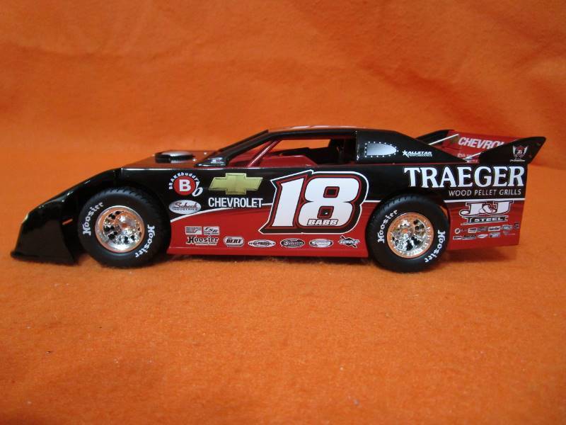 lot 44 image: Shannon Babb Traeger Grills #18 124th ADC Diecast