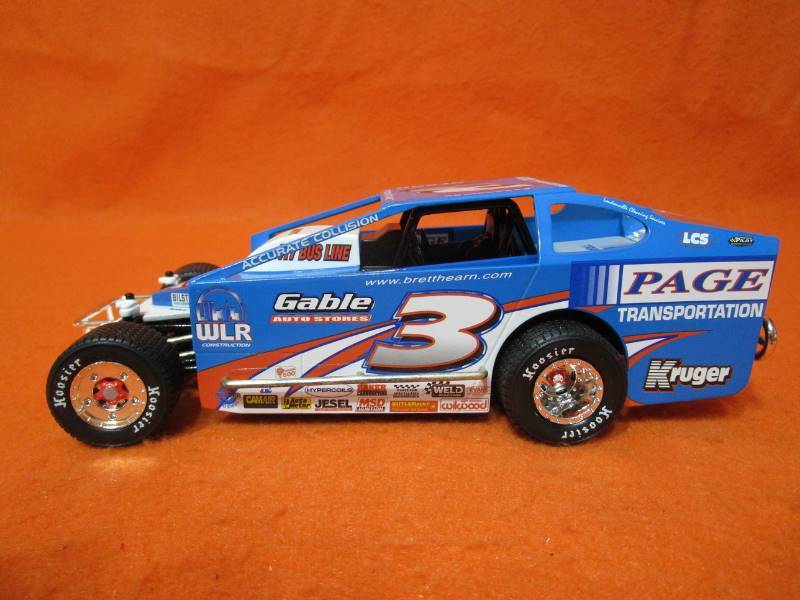 lot 62 image: Brett Hearn Page Transportation #3 East Coast Mod 125th Nutmeg Diecast