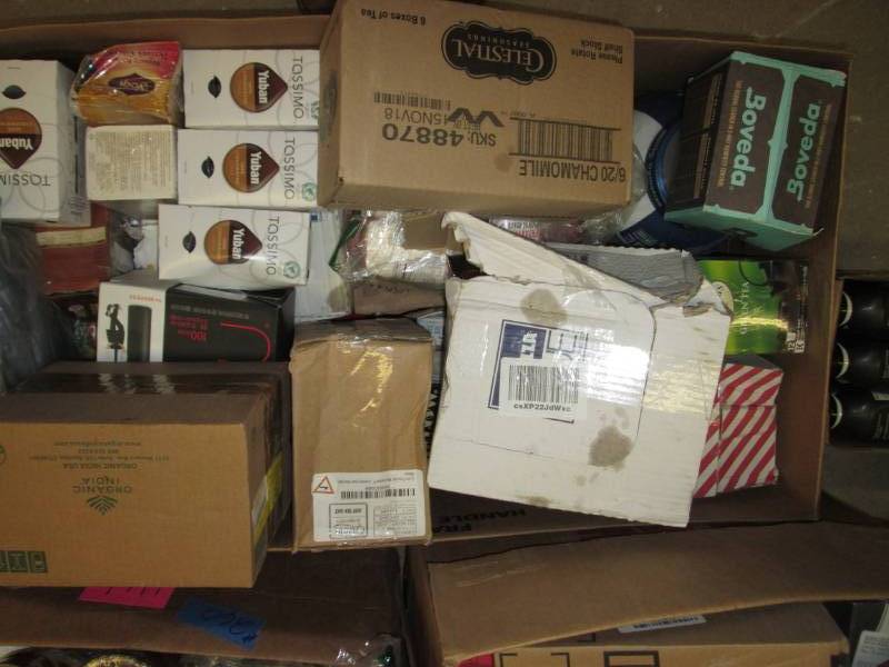lot 123 image: Large Lot of Assorted Coffee, Tea, ...
