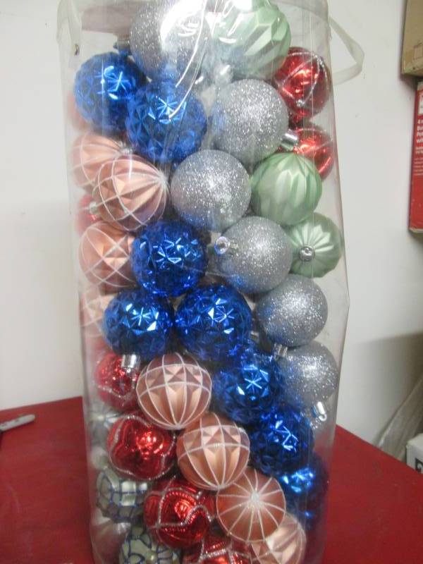 lot 145 image: Christmas Tree Ornaments (Multi-Col...