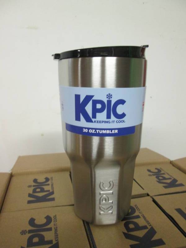 lot 154 image: KPIC 30oz. Stainless Steel Tumbler ...