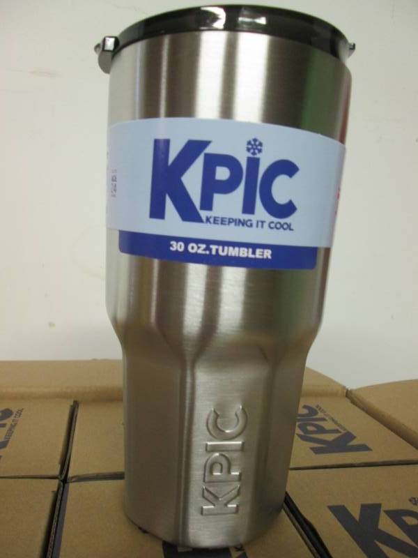 lot 156 image: KPIC 30oz. Stainless Steel Tumbler ...