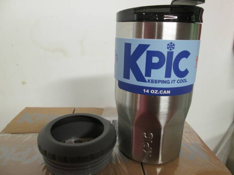 lot 158 image: KPIC 14oz. Stainless Steel Tumbler ...