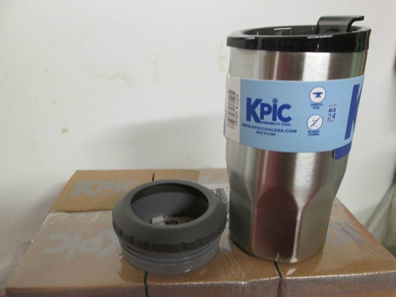 lot 159 image: KPIC 14oz. Stainless Steel Tumbler ...