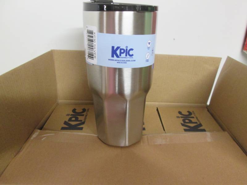 lot 161 image: KPIC 20oz.Stainless Steel Tumbler (...