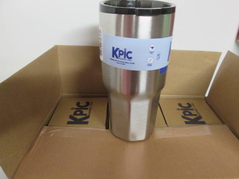 lot 162 image: KPIC 20oz.Stainless Steel Tumbler (...