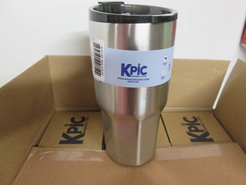 lot 163 image: KPIC 20oz.Stainless Steel Tumbler (...