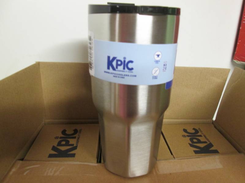 lot 164 image: KPIC 20oz.Stainless Steel Tumbler (...