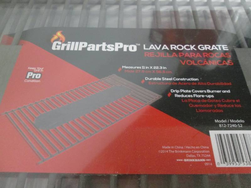 lot 175 image: Grill Parts PRO Lava Rock Grate (4p...