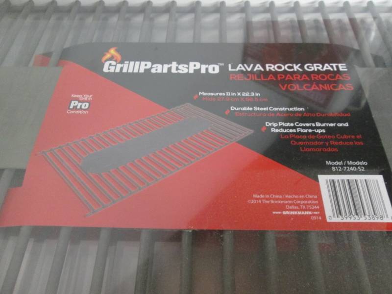 lot 176 image: Grill Parts PRO Lava Rock Grate (4p...