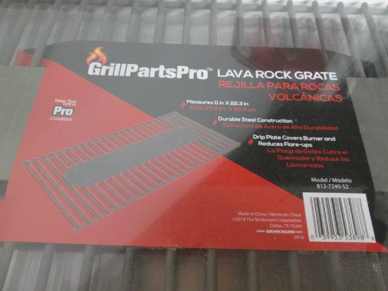 lot 177 image: Grill Parts PRO Lava Rock Grate (4p...
